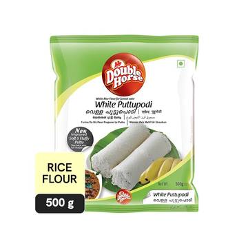 Double Horse White Puttupodi Rice Flour